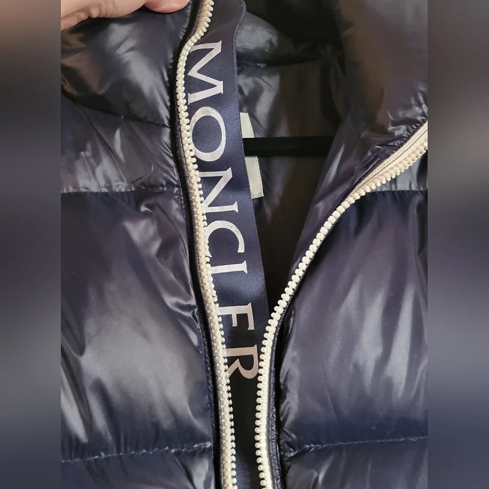 Womens MONCLER Down Coat Size 4 - Picture 11 of 12